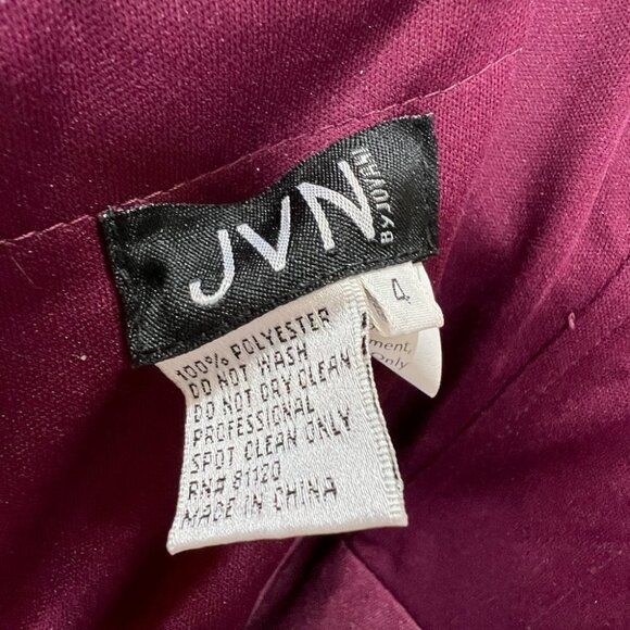 NWT JVN Jovani Gold Purple Formal Ball Gown $397 - Picture 7 of 7